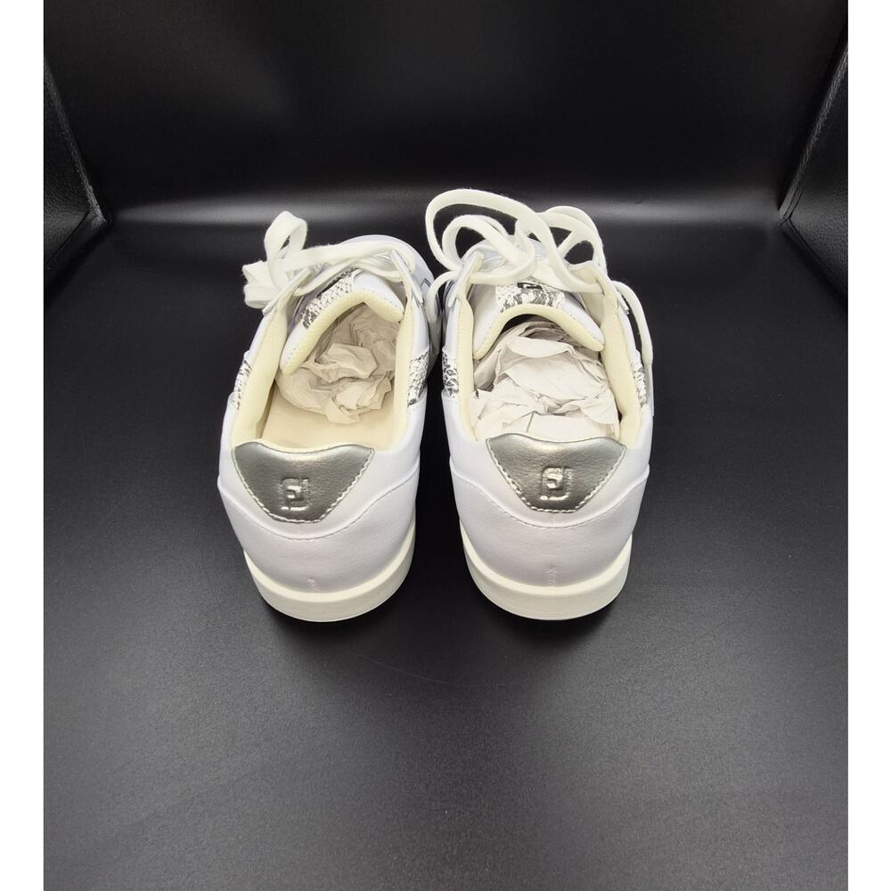 FootJoy Links 98185 Women's Golf Sneakers White Silver Size 10 Medium - Picture 4 of 6